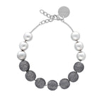 Laden Sie das Bild in den Galerie-Viewer, Necklace VANESSA BARONI Wrapped Beads Silber