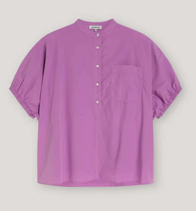 Bluse SOSUE Cowboy Button Purple