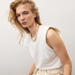 Laden Sie das Bild in den Galerie-Viewer, Necklace VANESSA BARONI Organic Pearl Short
