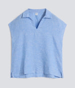 Laden Sie das Bild in den Galerie-Viewer, Blusentop ASPESI Sky Blue
