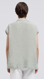 Laden Sie das Bild in den Galerie-Viewer, Blusentop ASPESI Salbei
