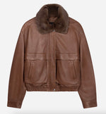 Laden Sie das Bild in den Galerie-Viewer, Jacke STUDIO AR Abigail Cognac
