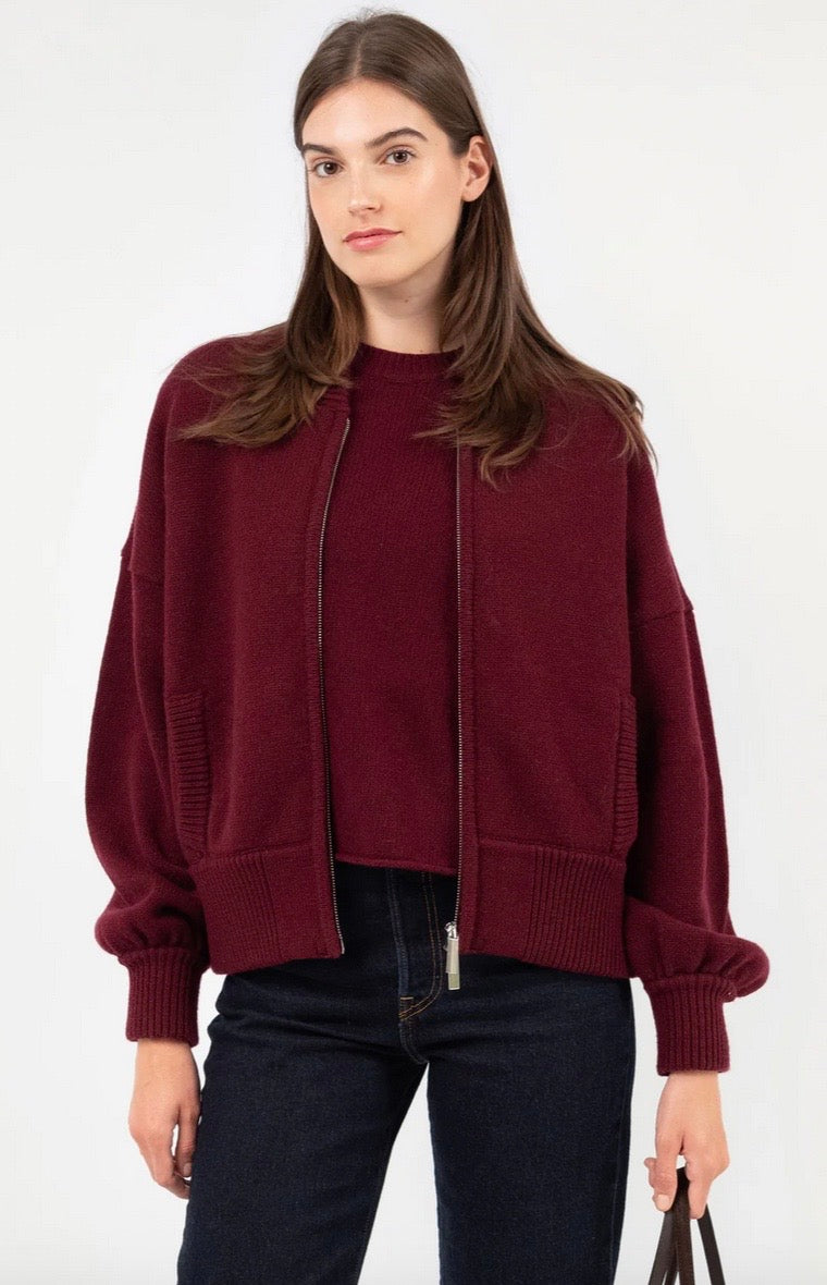 Jacke ANNA V BERG Augusta Dark Cherry