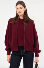 Laden Sie das Bild in den Galerie-Viewer, Jacke ANNA V BERG Augusta Dark Cherry
