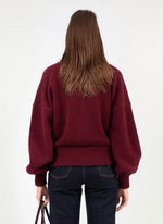 Laden Sie das Bild in den Galerie-Viewer, Jacke ANNA V BERG Augusta Dark Cherry
