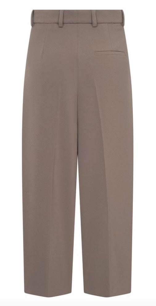 Hose ROSSI Noa Crop Fluid Cade Taupe