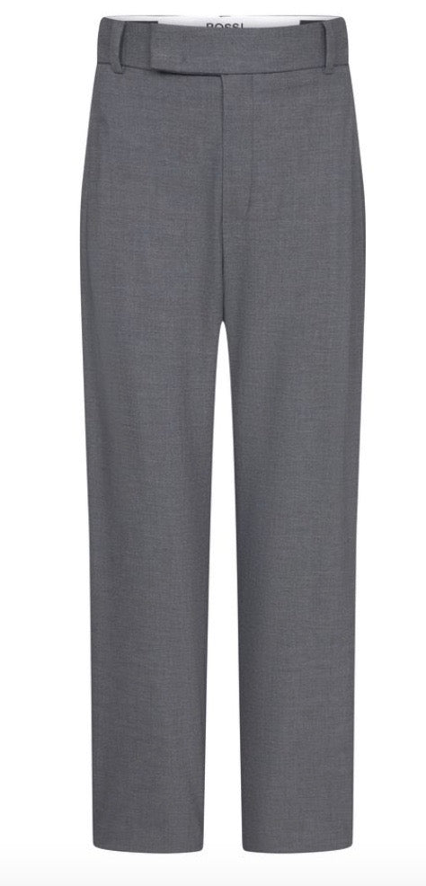 Hose ROSSI Luan Blended Cool Wool Grau