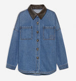 Laden Sie das Bild in den Galerie-Viewer, Jeansjacke STUDIO AR Ligia
