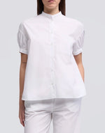 Laden Sie das Bild in den Galerie-Viewer, Bluse ASPESI Weiß
