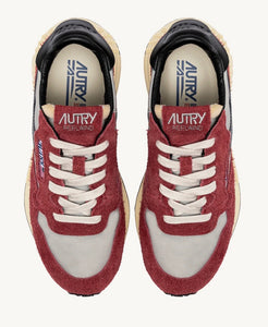 Sneaker AUTRY Reelwind Grau/Rot/Black