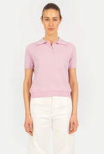 Laden Sie das Bild in den Galerie-Viewer, Polo Pullover ANNA V BERG Liv Pink Blossom
