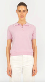 Laden Sie das Bild in den Galerie-Viewer, Polo Pullover ANNA V BERG Liv Pink Blossom

