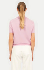 Laden Sie das Bild in den Galerie-Viewer, Polo Pullover ANNA V BERG Liv Pink Blossom
