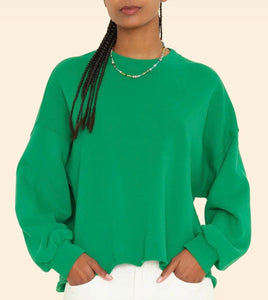 Sweatshirt XIRENA Honor Grass Green