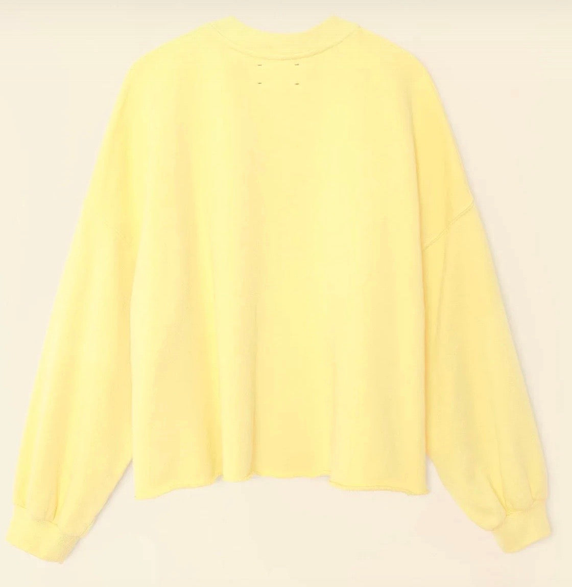 Sweatshirt XIRENA Honor Canary Yellow