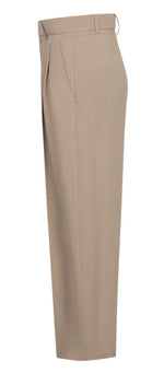 Laden Sie das Bild in den Galerie-Viewer, Hose ROSSI Noa Crop Business Linen Greige
