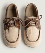 Laden Sie das Bild in den Galerie-Viewer, Loafer POSA Alpina Light Taupe/Brown
