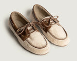 Laden Sie das Bild in den Galerie-Viewer, Loafer POSA Alpina Light Taupe/Brown
