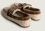 Laden Sie das Bild in den Galerie-Viewer, Loafer POSA Alpina Light Taupe/Brown
