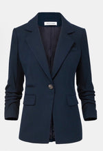 Laden Sie das Bild in den Galerie-Viewer, Blazer VERONICA BEARD Battista Dickey Navy
