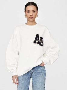 Sweatshirt ANINE BING Miles Oversize Letterman