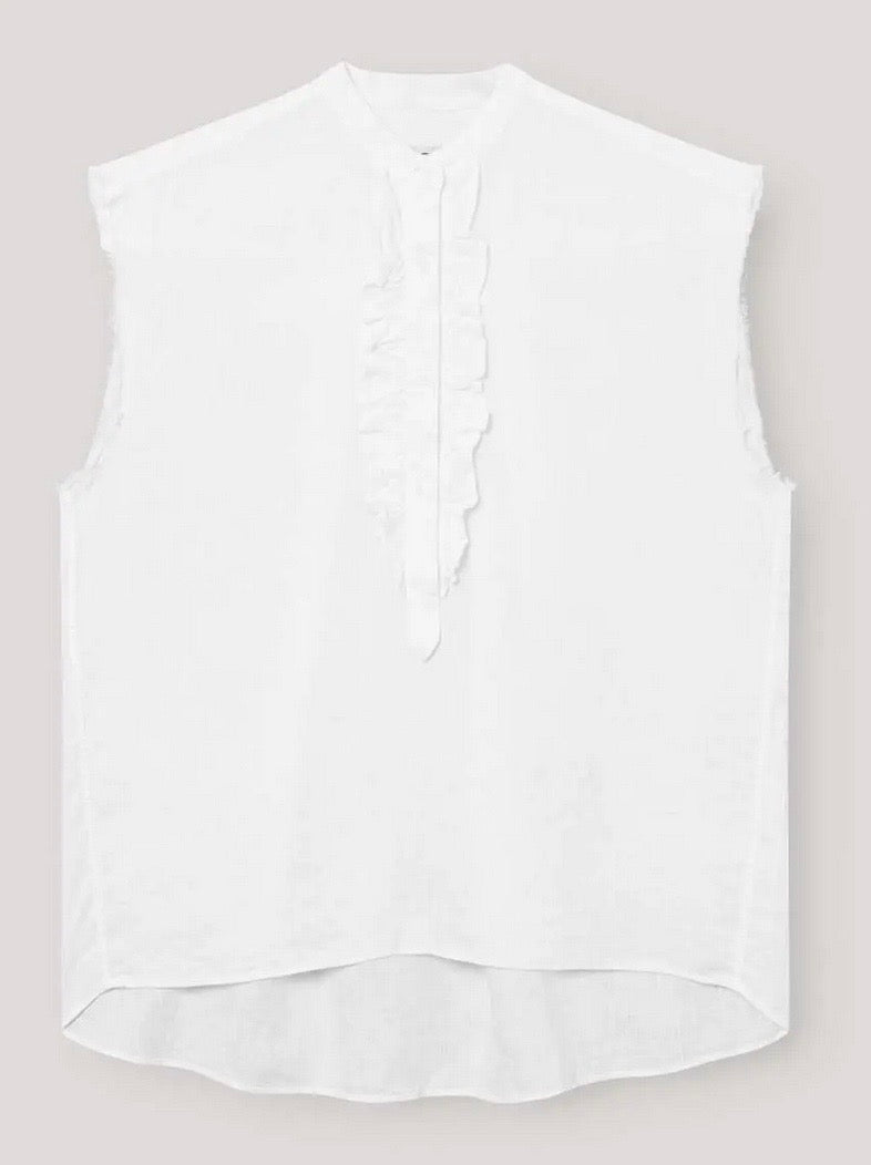 Bluse SOSUE Barcelona Linen White