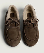 Laden Sie das Bild in den Galerie-Viewer, Loafer POSA Brushed Fur Dark Brown
