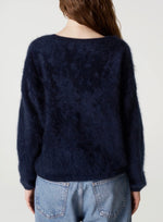 Laden Sie das Bild in den Galerie-Viewer, Pullover ABSOLUT CASHMERE Navy
