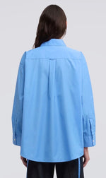 Laden Sie das Bild in den Galerie-Viewer, Bluse ASPESI Azzuro Sky
