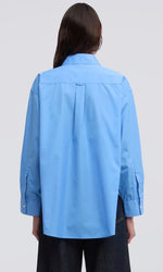 Laden Sie das Bild in den Galerie-Viewer, Bluse ASPESI Azzuro Sky
