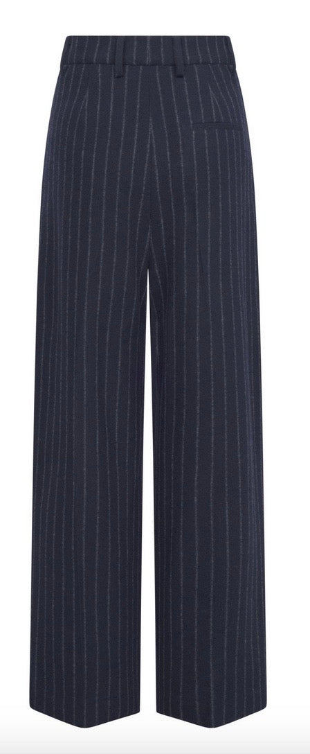 Hose ROSSI Noa Flanell Chalk Stripe