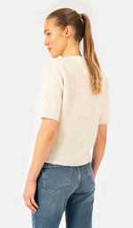 Laden Sie das Bild in den Galerie-Viewer, Cardigan ANNA V BERG Louise Ivory
