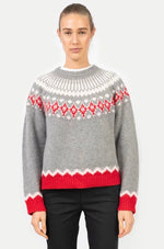 Laden Sie das Bild in den Galerie-Viewer, Pullover ANNA V BERG Laura Fair Isle

