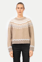 Laden Sie das Bild in den Galerie-Viewer, Pullover ANNA V BERG Laura Fair Isle
