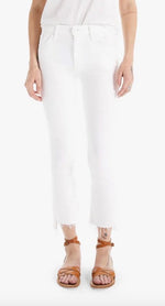 Laden Sie das Bild in den Galerie-Viewer, Jeans MOTHER Insider Crop Step Fray
