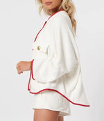 Laden Sie das Bild in den Galerie-Viewer, Jacke BAINDOUX Le Temps Perdu Weiß
