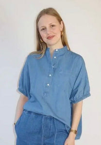 Bluse SOSUE Cowboy Button Denim