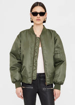 Laden Sie das Bild in den Galerie-Viewer, Bomberjacke ANINE BING Leon Army Green
