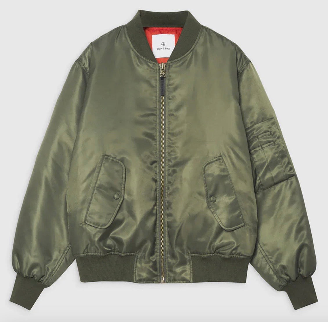 Bomberjacke ANINE BING Leon Army Green