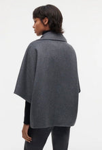 Laden Sie das Bild in den Galerie-Viewer, Capejacke STUDIO AR Avy Grey Mélange
