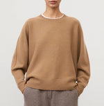 Laden Sie das Bild in den Galerie-Viewer, Pullover LISA YANG Haily Sweater Toffee
