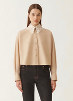 Laden Sie das Bild in den Galerie-Viewer, Bluse FABIANA FILIPPI Beige
