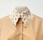 Laden Sie das Bild in den Galerie-Viewer, Bluse FABIANA FILIPPI Beige
