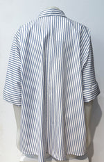 Laden Sie das Bild in den Galerie-Viewer, Bluse ´S MAX MARA Avenue Azurblau

