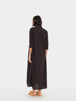 Laden Sie das Bild in den Galerie-Viewer, Kleid XIRENA Boden Schwarz
