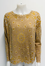 Laden Sie das Bild in den Galerie-Viewer, Pullover KUJTEN Mela Latte Gold
