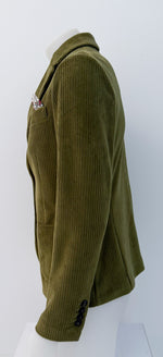 Laden Sie das Bild in den Galerie-Viewer, Blazer CIRCOLO 1901 Cord Cypress
