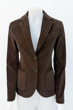 Laden Sie das Bild in den Galerie-Viewer, Blazer CIRCOLO 1901 Cord Amber Brown
