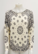Laden Sie das Bild in den Galerie-Viewer, Pullover KUJTEN Mela Blanc Gris
