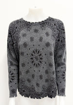 Laden Sie das Bild in den Galerie-Viewer, Pullover KUJTEN Mela Anthra Noir
